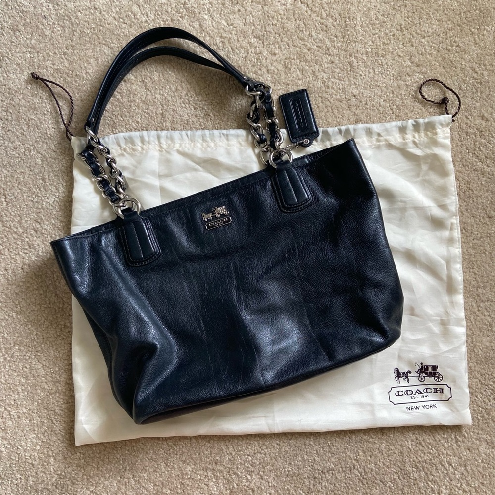 Coach Madison Leather Tote